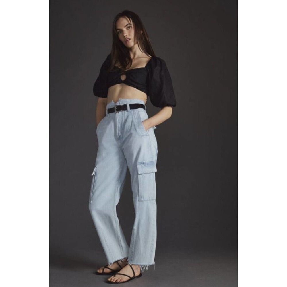 Citizens of Humanity Gema Cargo Pants Size 27 Denim Jeans in Picnic